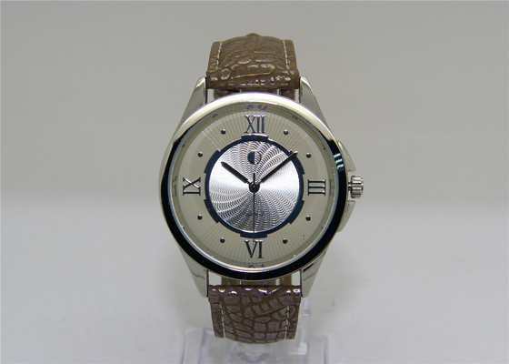 Waterproof Unisex Leather Band Quartz Watch Analog Digital Watch