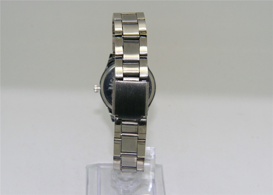 Business Metal Strap Watch 1ATM Waterproof with luminous hands