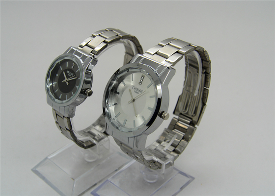 Sun ray dial Couple Wrist Watches Metal Strap , PC21S lovers watches