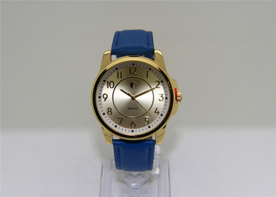 White inner ring Analog Quartz Unisex Wrist Watch / big face watches