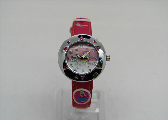 Cartoon Stars Alloy Kids Analog Watch / leather wristband watch